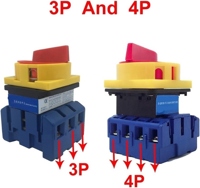 Isolator Switch Off-ON 25A 32A 3/4P(32A,4P) - Image 4