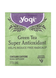 Yogi Tea Yogi Tea, Green Tea Super Antioxidant, 16 Tea Bags, 1.12 oz (32 g)  - Image 3