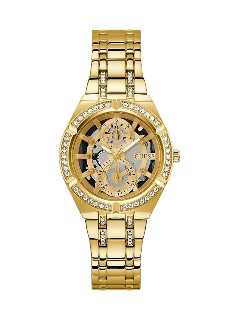 GUESS Guess Women's Watch Gold Tone Case Quartz  - Image 1