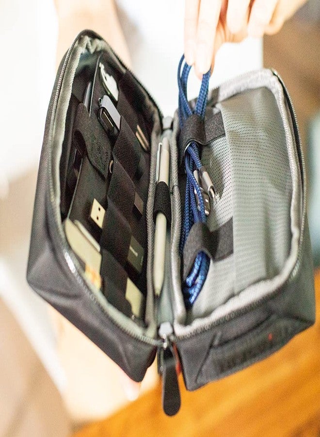 Taskin Electronic Organizer/Tech Accessories Pouch/Cable Organizer (Compact) - Image 3