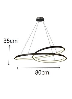 Tech Light modern curved led chandelier-3colors led-80cm-82035  - Image 2
