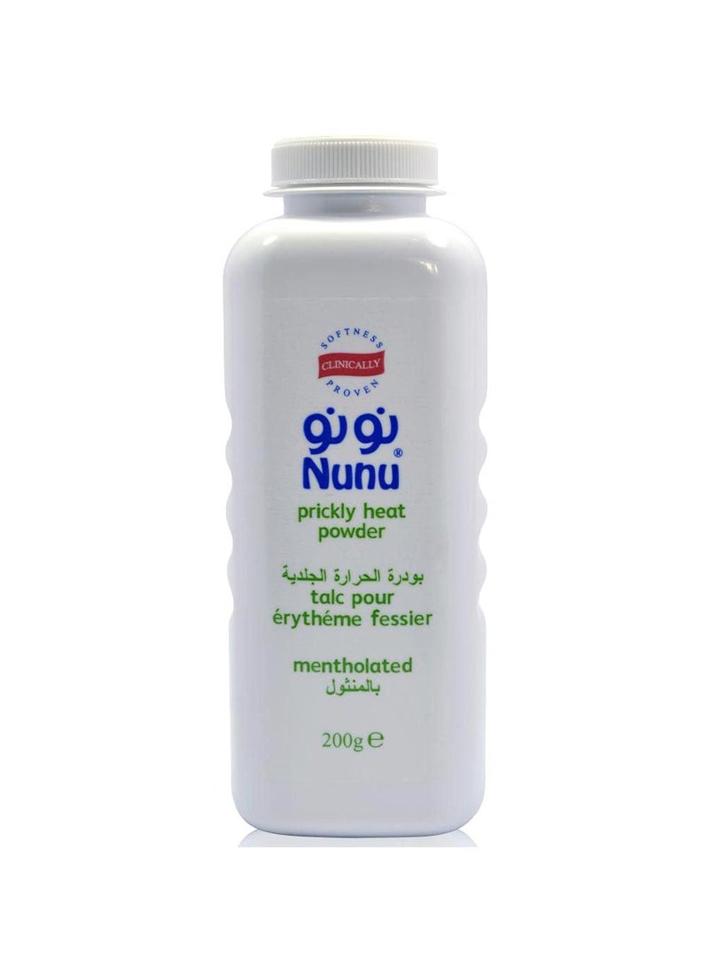 Nunu Nunu Baby Powder Skin Heat - 200 ml