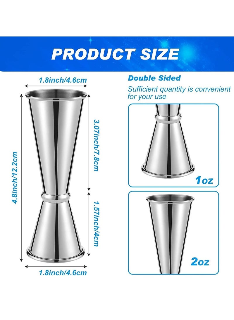 Jigger for Bartending Double Cocktail Japanese Jigger 2 oz 1 oz 304 Stainless Steel Shot Glass Measuring Cup for Home Bar Drink Kitchen Bartender Tools Supplies Cup Shot Measure Double Jigger 4 Pcs - pzsku/ZB52BC262F9352E76279DZ/45/_/1695890584/a95d2e18-3d91-42c2-8a13-7f7be0ca02fd