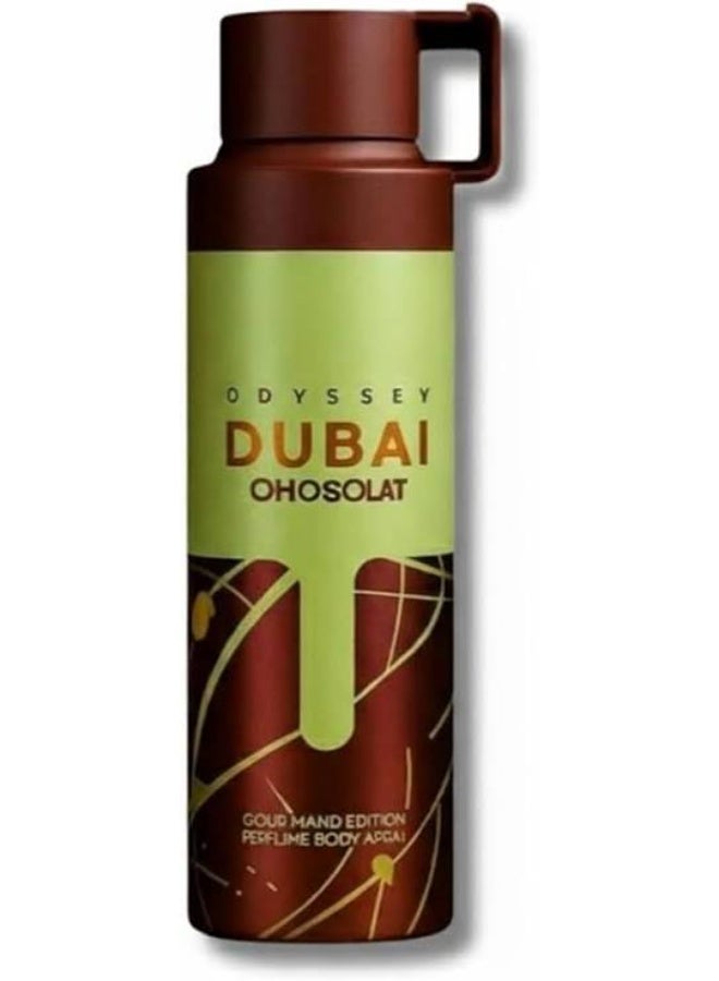 Armaf Odyssey Dubai Chocolat Gourmand Edition by Armaf for Unisex Deodorant Perfume Body Spray - 200ml - Image 2