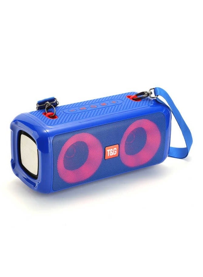 FeelMax T&G TG641 Heavy-Duty Portable Bluetooth Speaker – Dual Bass Drivers, Multi-Mode Playback, and Rugged Design for Parties, Travel, and Home Use