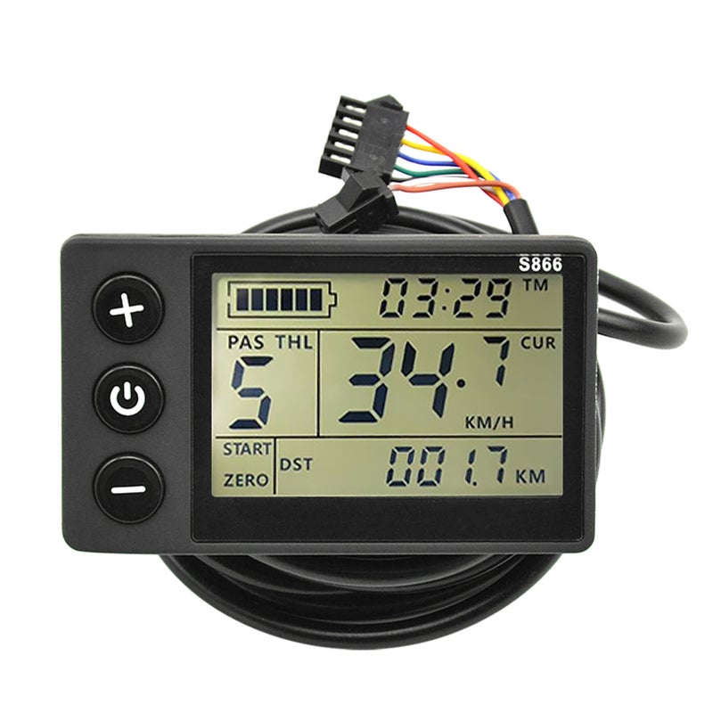 LCD Display Panel Brushless Controller Kit for Electric Bicycle Electric Scooter - Image 2