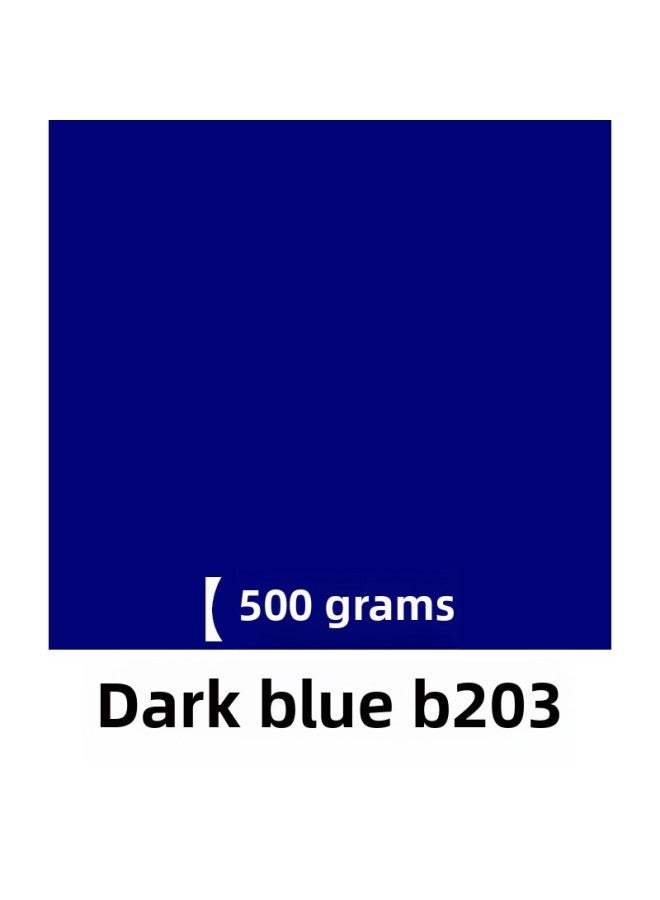 Soft Clay 500g Children's Handmade Diy Toys Colored Clay Clay Handmade Primary School Students Special Safe And Non-toxic-Color:Dark Blue 500g (B203)  - Image 1