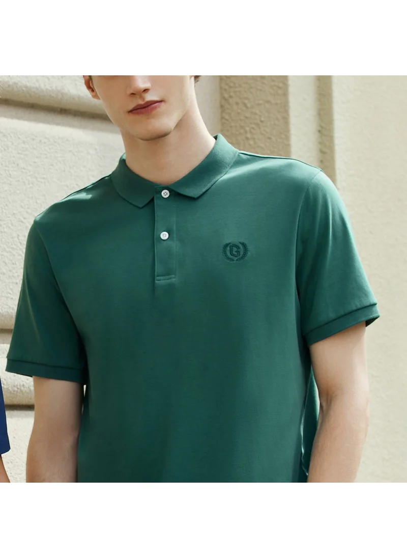 GIORDANO Men's Cotton Solid Polo