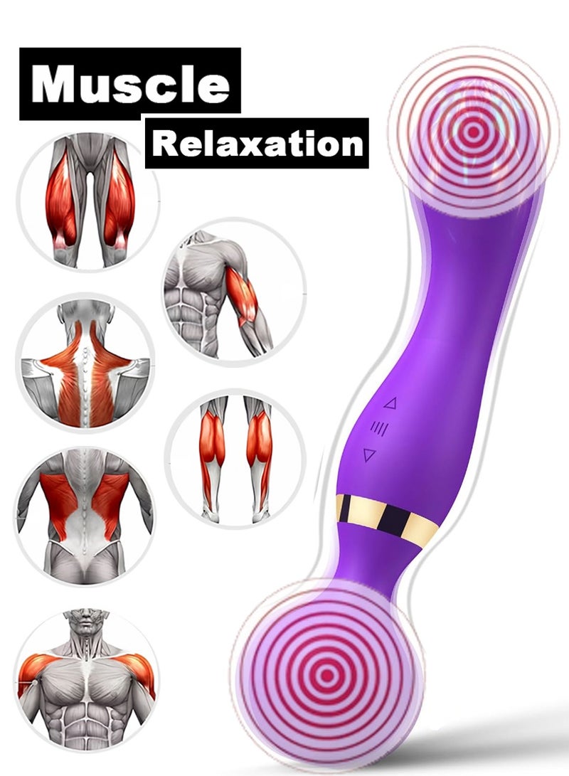 Portable Deep Tissue Muscle Massager – Handheld Electric Sports Recovery Physiotherapy Device for Back, Neck, Shoulders & Legs