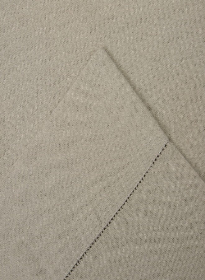 Pointehaven 200 GSM 100% Cotton Flannel Sheet Set, Twin, Silver Grey - Warm & Cozy - Pre-Shrunk -Deep Pockets - Elastic All Around-Comfy Double Brushed - Image 4