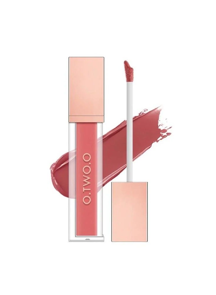 O.TWO.O Matte Waterproof Liquid Lipstick 08 Orange Red Cream 5g - Image 1
