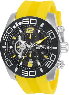 Invicta Men Pro Diver Stainless Steel Quartz Watch With Silicone Strap Model 22808 22809  - Image 1