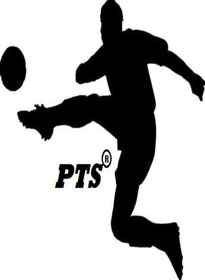 PTS Rubber Football with Inflating Needle, Size 5, (Multicolour) - Image 5