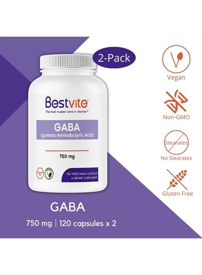 BESTVITE جابي 750 ملغ لكل كبسولة (240 كبسولة نباتية) (120 × 2) - بدون ستيرات - بدون مواد حشو - نباتي - خالي من الجلوتين - غير معدّل وراثيًا - Image 3