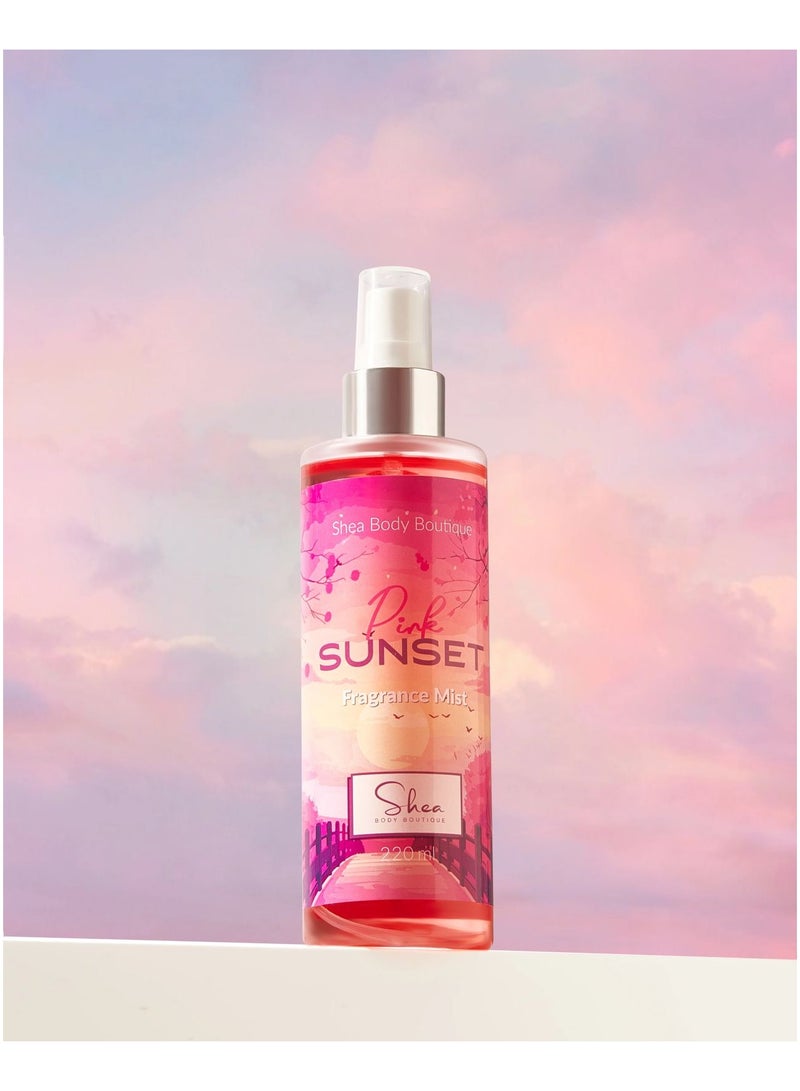 Shea Body Boutique  pink sun set body mist - Image 2