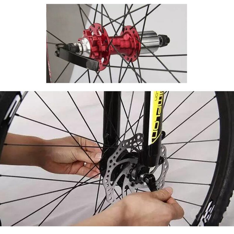 CYSKY Bike Axle CYSKY Quick Release Skewer Front Rear Bicycle Axle Wheel Hub Fit for Road Bike, Mountain Bike, MTB, BMX (1 Pair) - Image 5