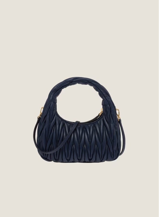 Miu Miu MIU Wander nappa leather hobo Shoulder Bag - Image 3