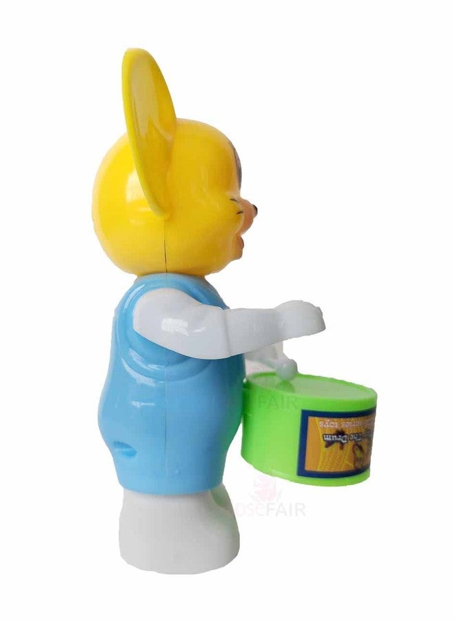 ROSEFAIR Cute Drummer Toy with Drumming and Dancing Action for Kids Baby Rattle Toys Set Toddler Kids Key-Operated Toys Kids (CAT-BLUE-PAC-02) - Image 4