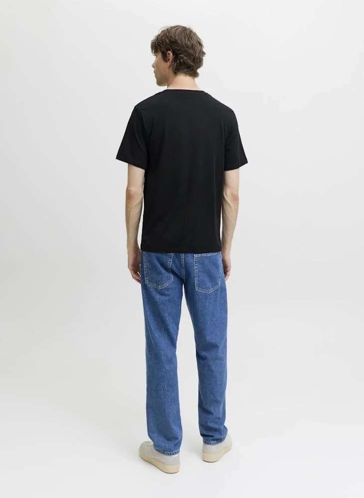 JJ Rebel Rebel Regular Fit Crew Neck T-Shirt