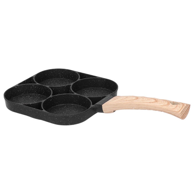 4Hole Frying Pot NonStick Egg Pancake Cooking Pan Cookware For Induction Gas Cooker - Image 4