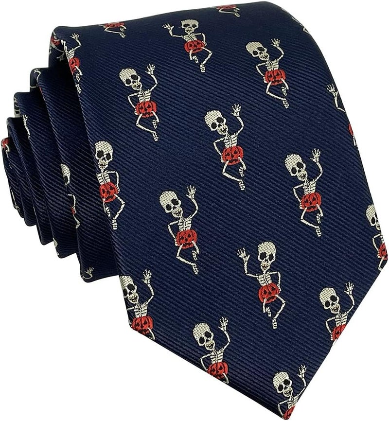 Mens Microfiber Polyester Necktie Pattern Tie for Men