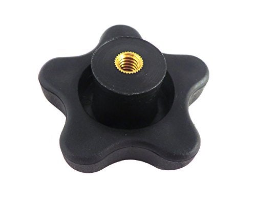 Taytools 770801 Lot 10 Each 5/16 18 Female Thread Star Knobs 2 inch Diameter with Through Insert - Image 3