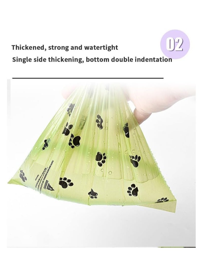 Cuisine Art Dog Bags Pet Supplies for Dogs 20 Rolls, 300pcs, including 1 Green Adjustable Dispenser. Extra Thick and Strong, 100% Leak Proof, Biodegradable Waste Bag - Image 4