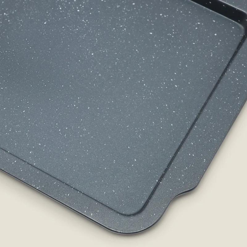 Simply Kitchen  SK BAKING TRAY  SPECKELED BLACK 46X29CM  | Best Price UAE