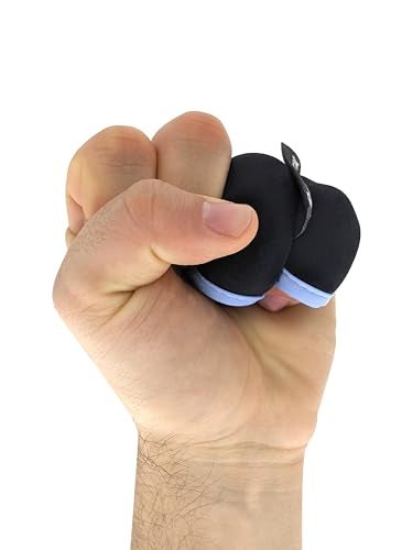 LIONTEK BJJ Outer Double Finger Sleeve Tape Replacement (Pinky-ring/Pointer-middle finger) (X-Small) - Image 3