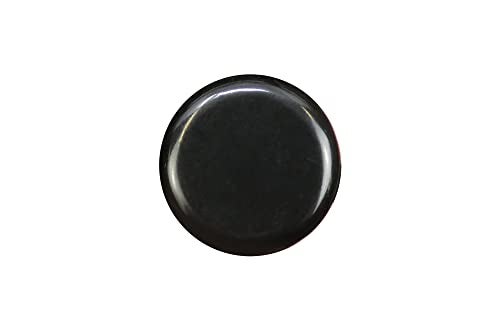 Shepherd Hardware زلاجات الأثاث ذات الساق الملولبة من شيفرد هاردوير 9444 بحجم 1-1/4 بوصة، قطر الساق 5/16 بوصة، قاعدة فينولية، عبوة 4، أسود - Image 3