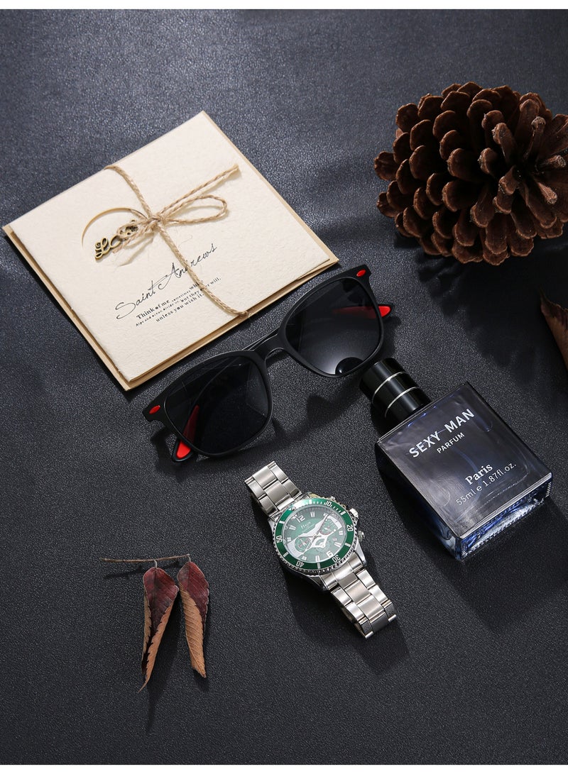 جنيفا هذه مجموعة من الساعات الراقية ، جنبا إلى جنب مع النظارات والعطور ، هو الخيار المثالي لتقديم هدية عيد ميلاد أو عيد الحب . - Image 2