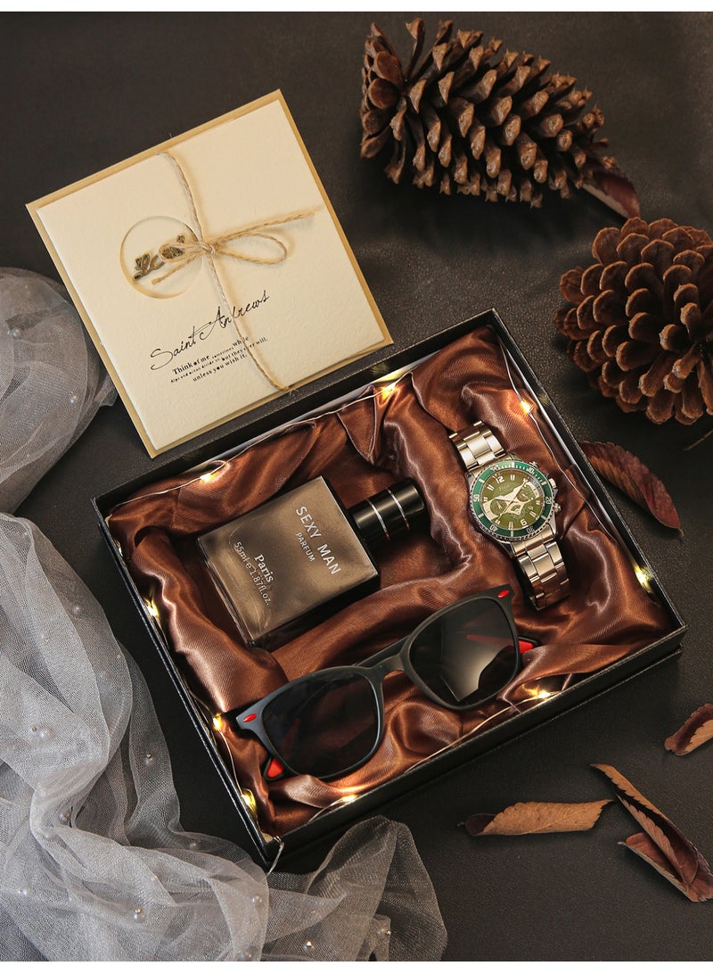 جنيفا هذه مجموعة من الساعات الراقية ، جنبا إلى جنب مع النظارات والعطور ، هو الخيار المثالي لتقديم هدية عيد ميلاد أو عيد الحب . - Image 1