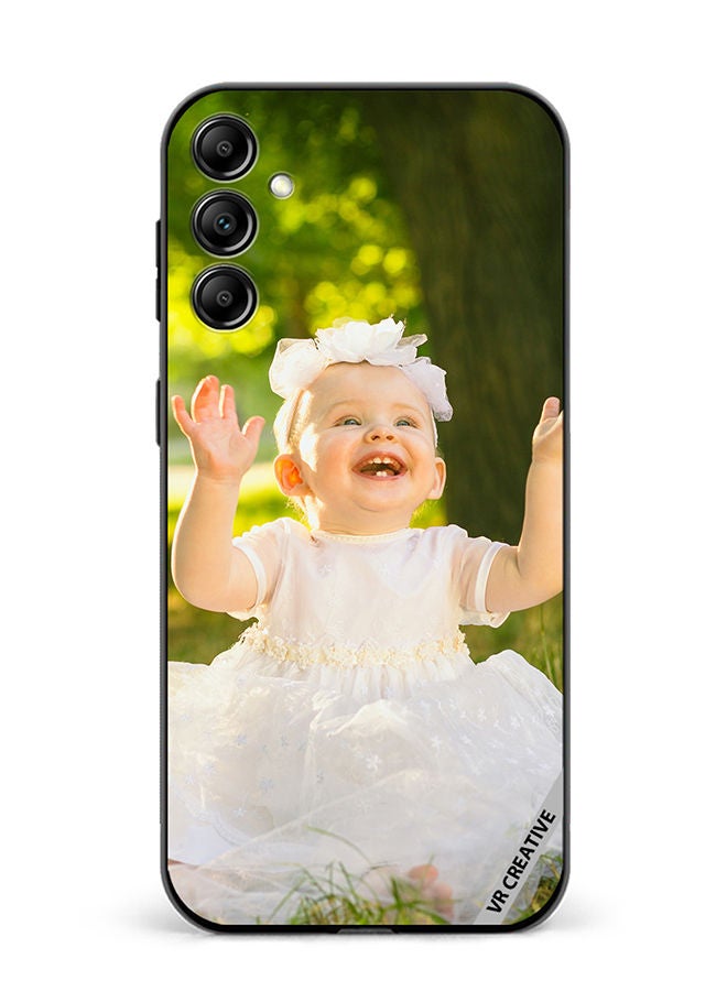 VR CREATIVE Protective Case Cover For Samsung Galaxy M14 Princess Baby Girl Design Multicolour - Image 1