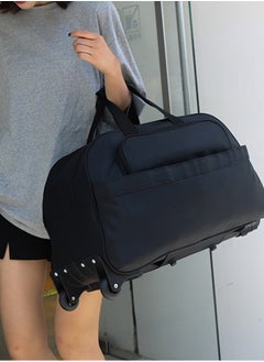 Snooe 24 Inch Fashion Boutique Waterproof Trolley Luggage Suitcase BLACK  - Image 2