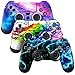 Oiokew Skin for Ps4 Controller, 3pcs Whole Body Vinyl Decal Cover Sticker for Playstation 4 Controller(PS4 controller #11) - Image 2