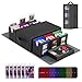 UAONO Commander Deck Box for MTG 6Deck Modular Card Case with Dice Tray Hold 600 Doublesleeved Cards Removable Trading Cards Storage Box with 35PT Magnetic Card Holders for TCG Multicolour - Image 3
