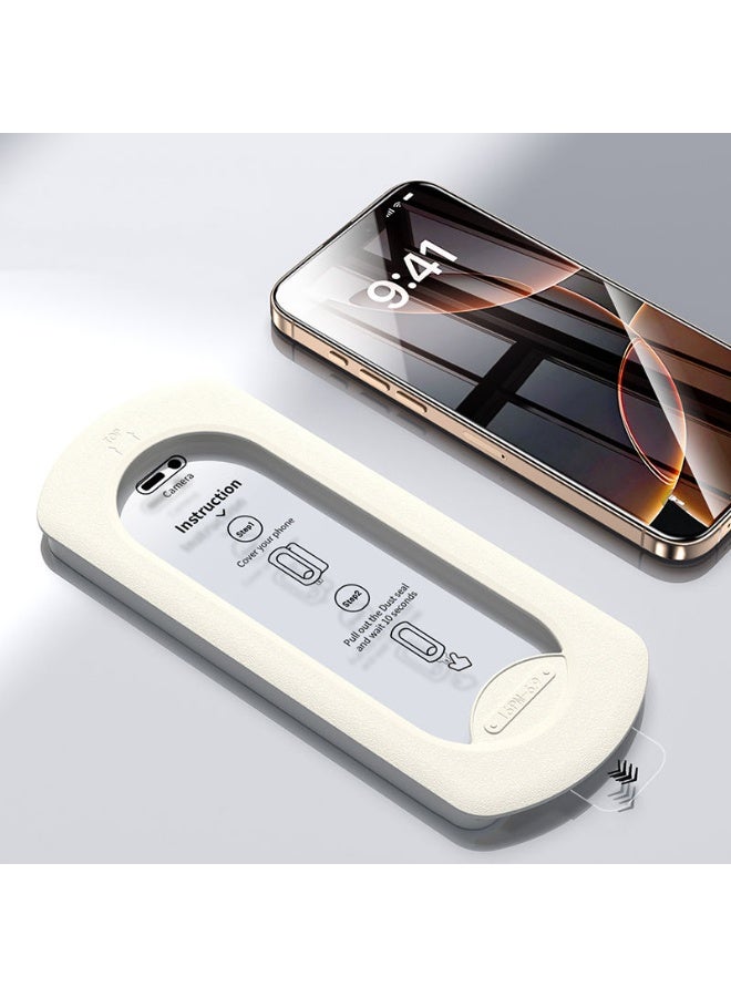 2 in 1 Set HD Tempered Glass Screen Protector with Dust Free Chamber Installation Tool for Apple iPhone 15 PROMAX 6.7 Inch Apple iPhone Screen Protector - Image 4