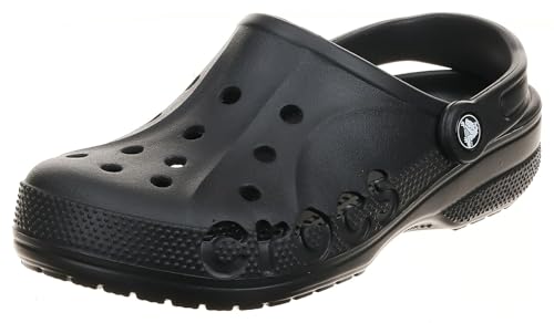Crocs Men's and Women's Baya Clog , Black, 14 Women/12 Men - Image 3