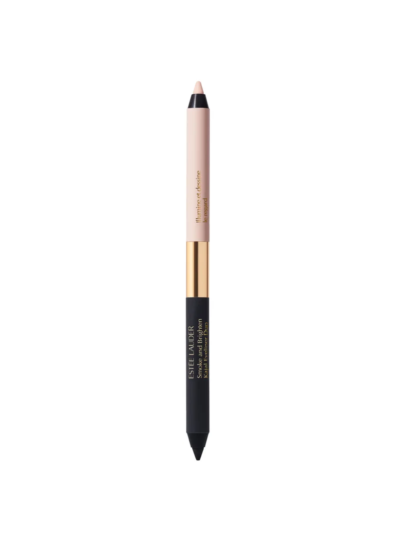 ESTEE LAUDER Smoke and Brighten Kajal Eyeliner Duo - Noir/Cream