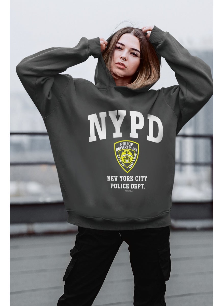 Nypd Anthracite Oversize Hooded Thick Women's Sweatshirt - pzsku/ZB52D9865E485C57152CCZ/45/_/1725790113/89f22bac-4285-47c3-84ce-825a0716a5b5