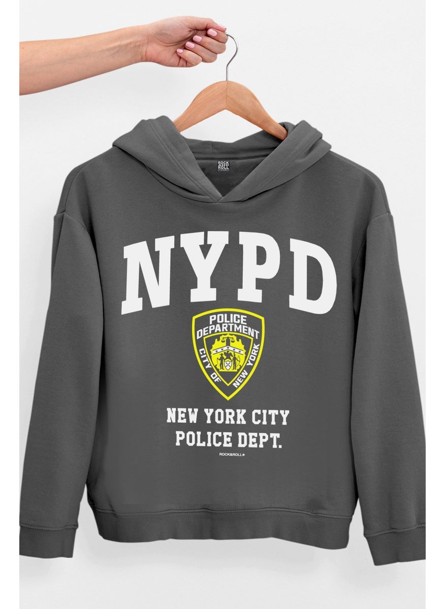 Nypd Anthracite Oversize Hooded Thick Women's Sweatshirt - pzsku/ZB52D9865E485C57152CCZ/45/_/1725790114/2b4be745-e7ce-4a96-899f-3ada4024f20d