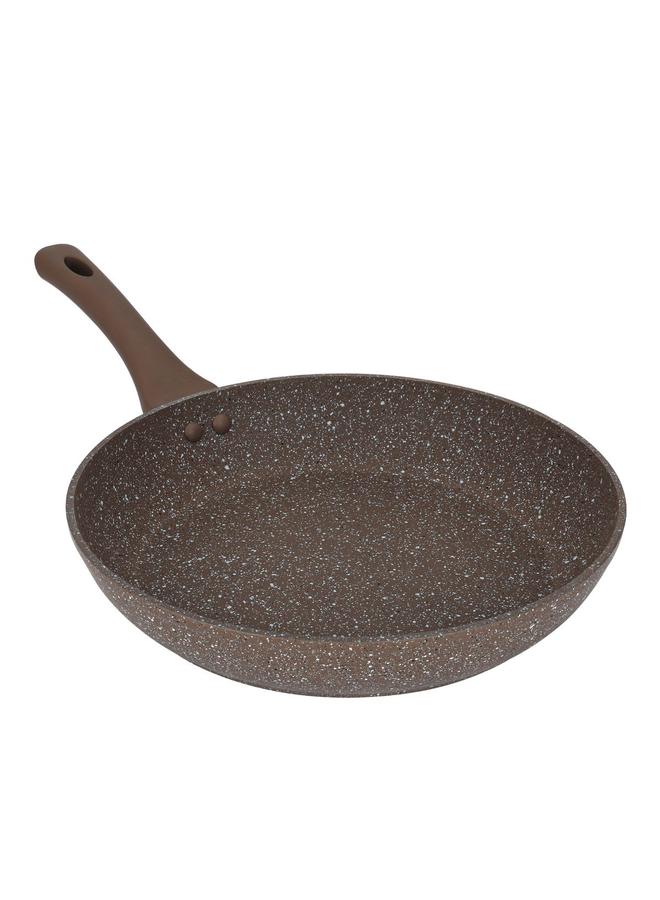 Rocky Granite Frying Pan 28Cm Brown - Image 2