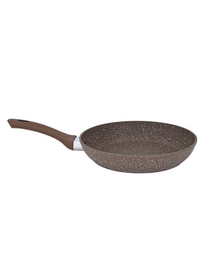 Rocky Granite Frying Pan 28Cm Brown - Image 3