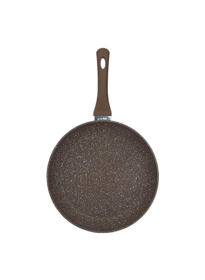 Rocky Granite Frying Pan 28Cm Brown - Image 4
