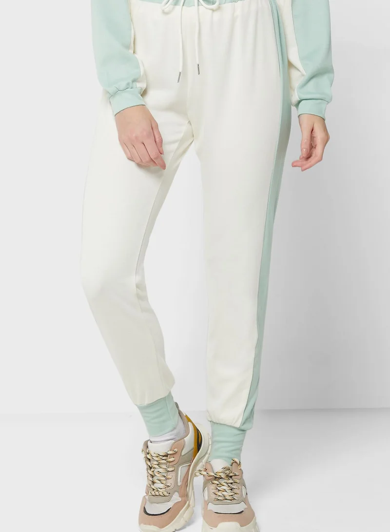 Ginger Color Block Jogger Set