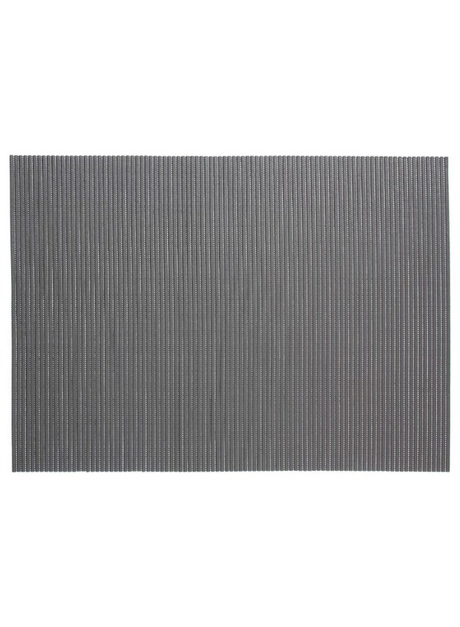 Five Simply Smart Rectangular Foam Bath Mat Grey 65 x 90 cm 105419 - Image 1