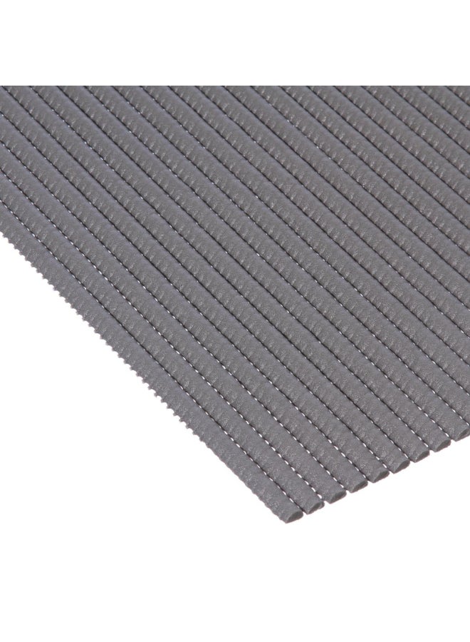Five Simply Smart Rectangular Foam Bath Mat Grey 65 x 90 cm 105419 - Image 4