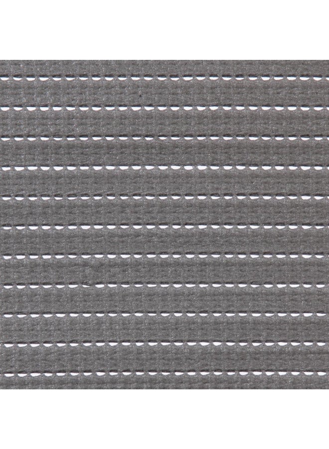 Five Simply Smart Rectangular Foam Bath Mat Grey 65 x 90 cm 105419 - Image 3