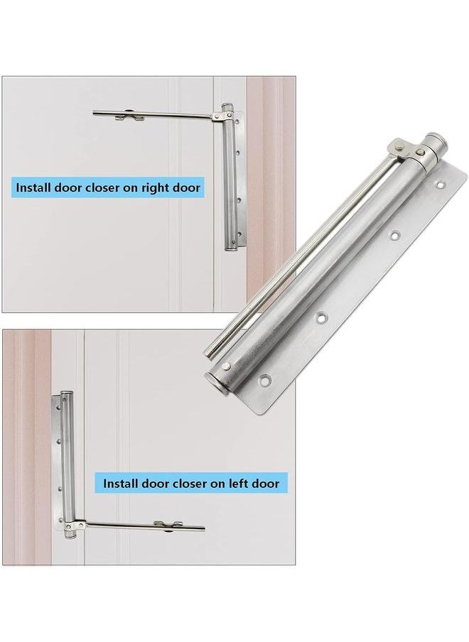 Generic Screen Door Closer, Heavy Duty Automatic Door Closer, Safety Spring Door Closer for Storm Door, Steel Door Closer with Adjustable Closing Speed  - Image 5