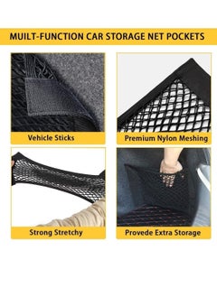 Car Trunk Organizer Net Pocket, 1 Pack Mesh Cargo Net Storage Organizer Small Elastic Pouch Bag for Nissan Patrol Armada Pathfinder Kicks Juke Murano Rogue Xterra (25x40cm) - pzsku/ZB52E25E6EF72B3B7594FZ/45/_/1689609750/7ccfaad7-50a0-4d57-adf0-0cd583faabd6